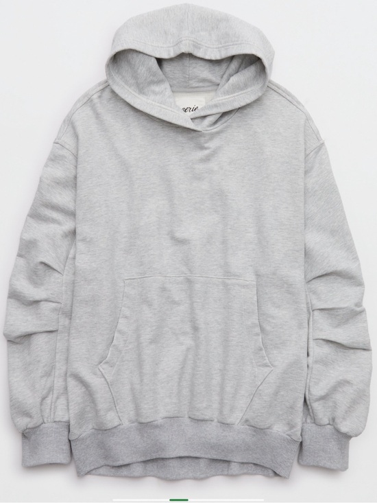 aerie Tops - Aerie Jet Setter Hoodie Grey Size Small